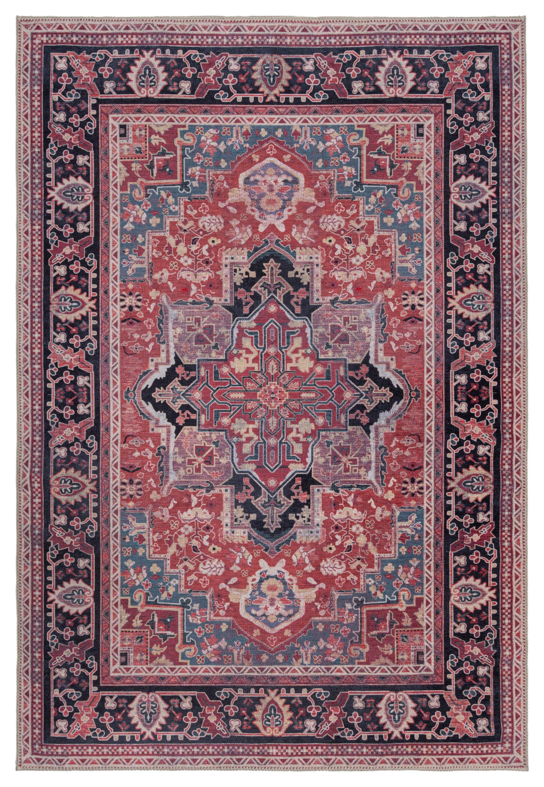 Flachwebteppich Windsor Traditional Red 80x150