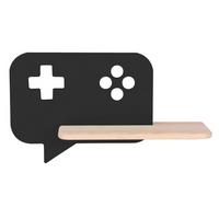 Kinderwandleuchte 21-75628 Console - Schwarz, Basics, Holz/Holzwerkstoff (36/12/20cm)