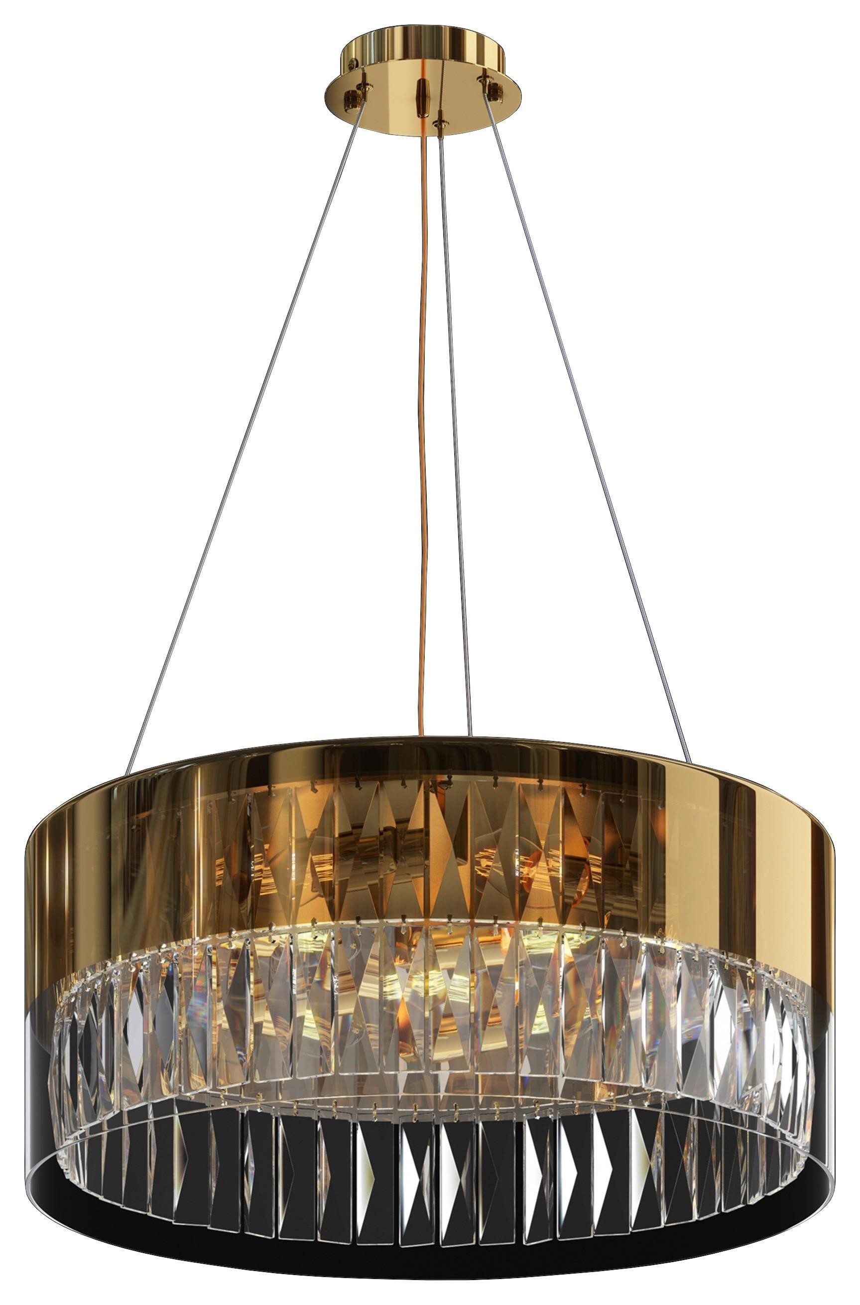 Pendelleuchte Wonderland - Goldfarben, Basics, Glas/Metall (50/20,5/50cm) - MAYTONI