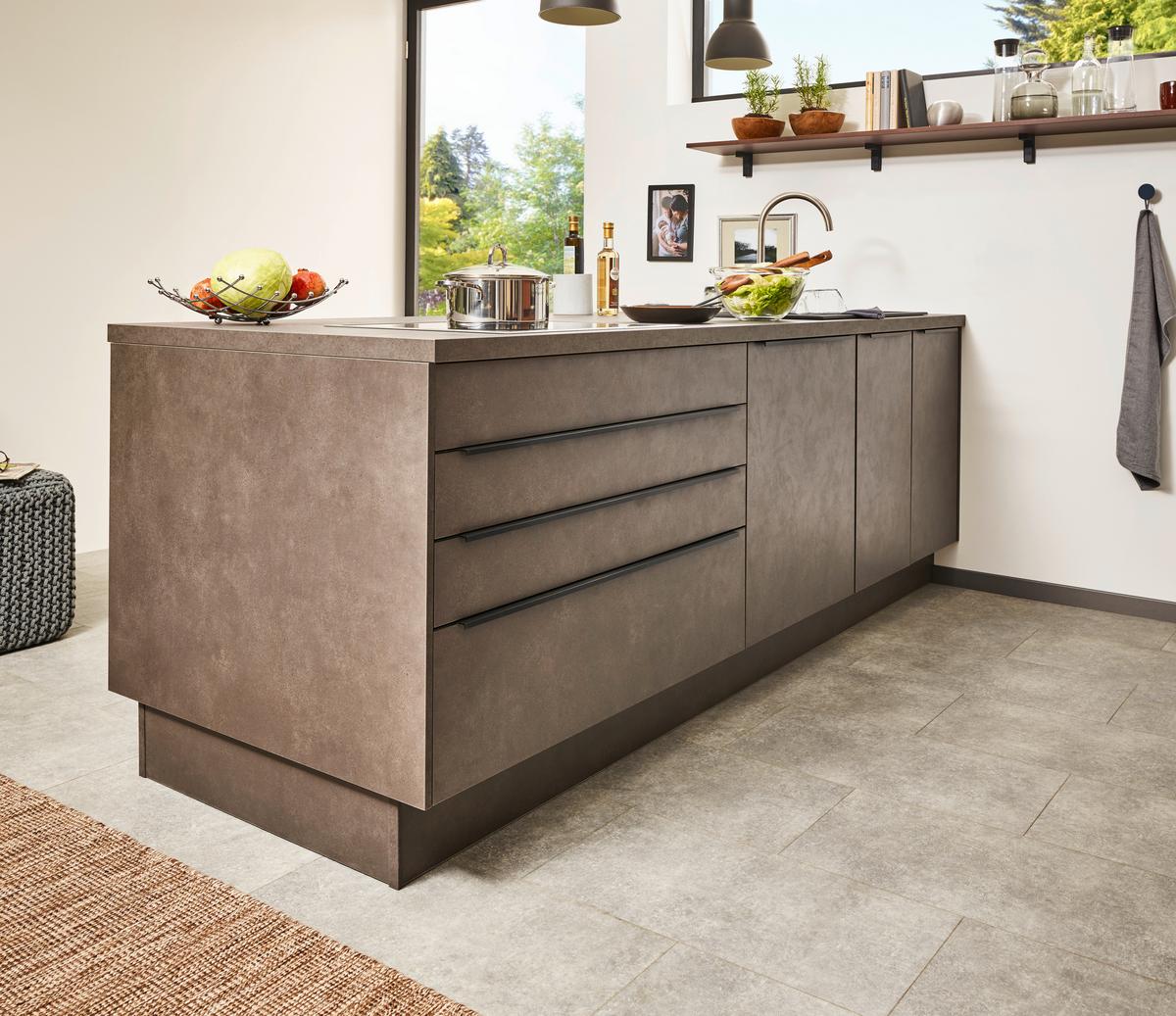 Einbauküche Riga Frei Planbar Modernes Design - MODERN, Holzwerkstoff - Vertico