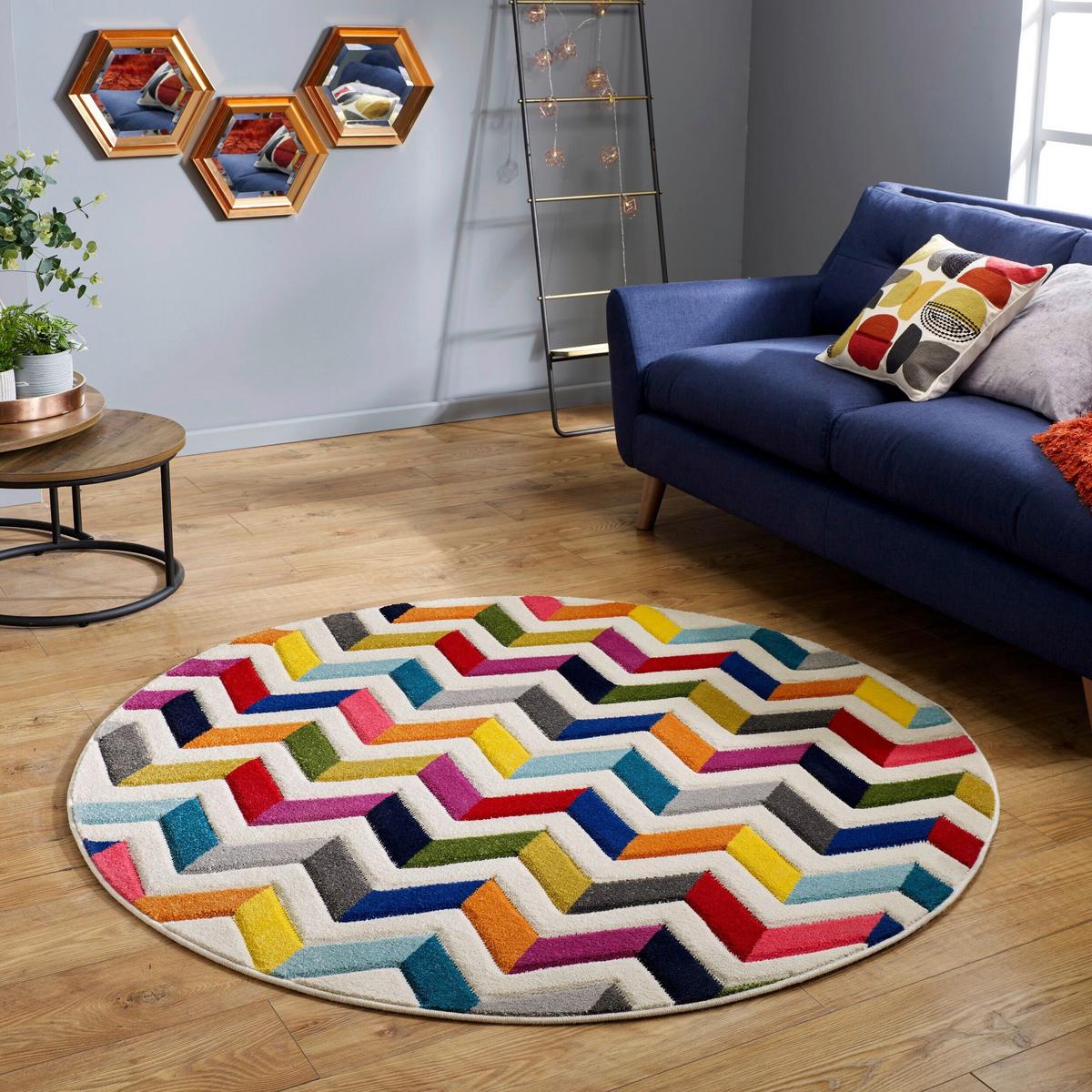 Teppich Teppich Multicolor B: 160 cm - Multicolor, Basics, Textil (160cm)