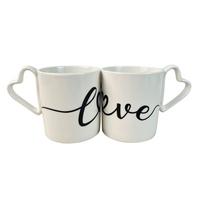 Tassenset Cornelius - Schwarz/Weiß, Basics, Keramik - James Wood