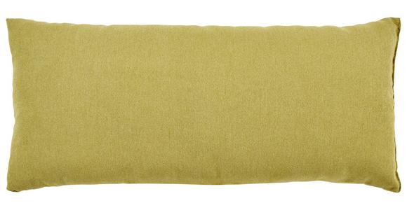 Zierkissen Enjoy 2er-Set 38x80 cm Mikrofaser mit Zipp - Gelb, Textil (38/80cm) - Primatex