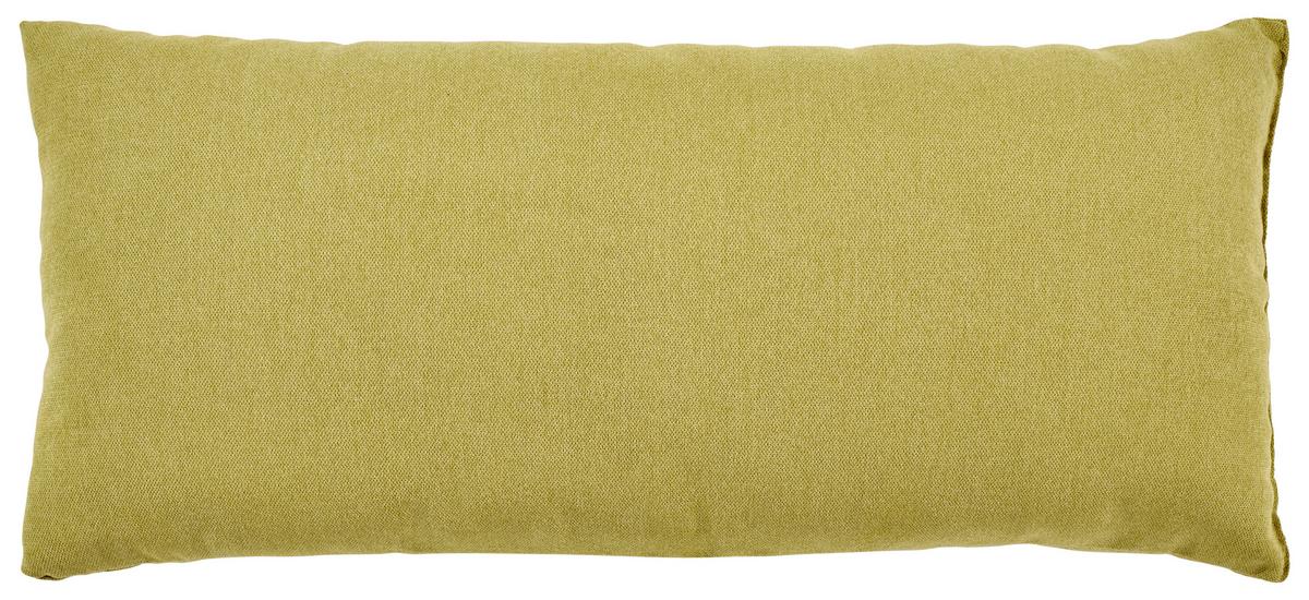 Zierkissen Enjoy 2er-Set 38x80 cm Mikrofaser mit Zipp - Gelb, Textil (38/80cm) - Primatex