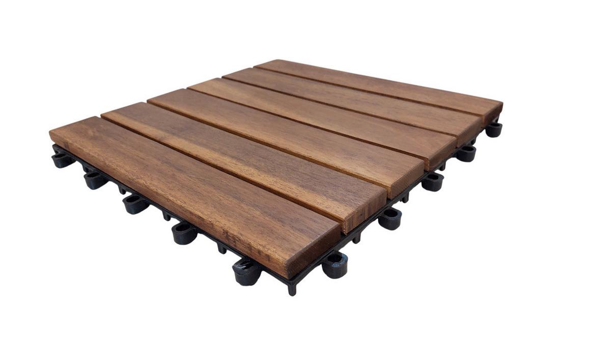 TERRASSENFLIESE PH-ACA-CTMO - Akaziefarben, Basics, Holz (30/30/2,4cm)