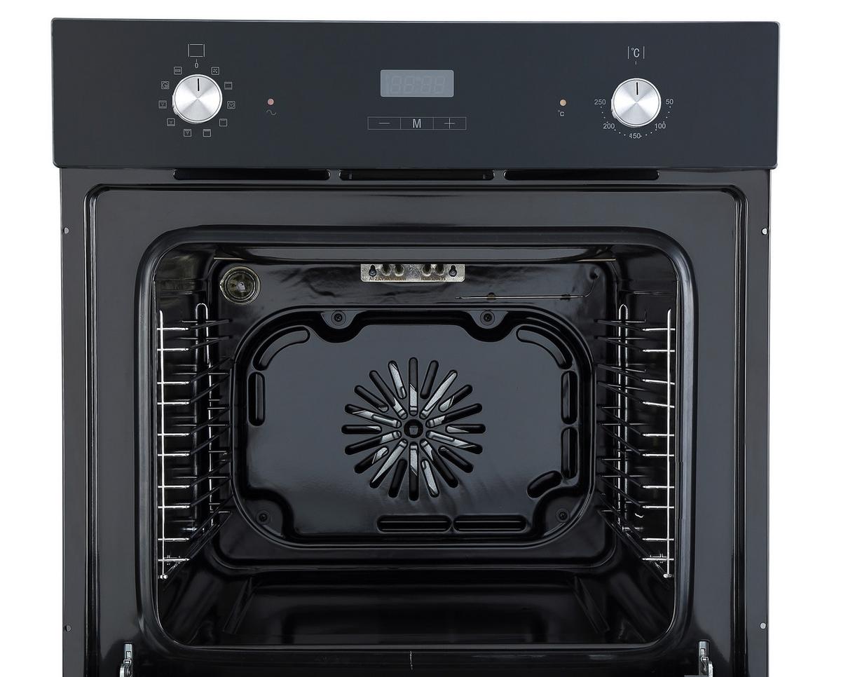 Backofenset Respekta Aset6005500 - Schwarz, Trend, Glas/Metall (59,5/59/55cm) - Respekta