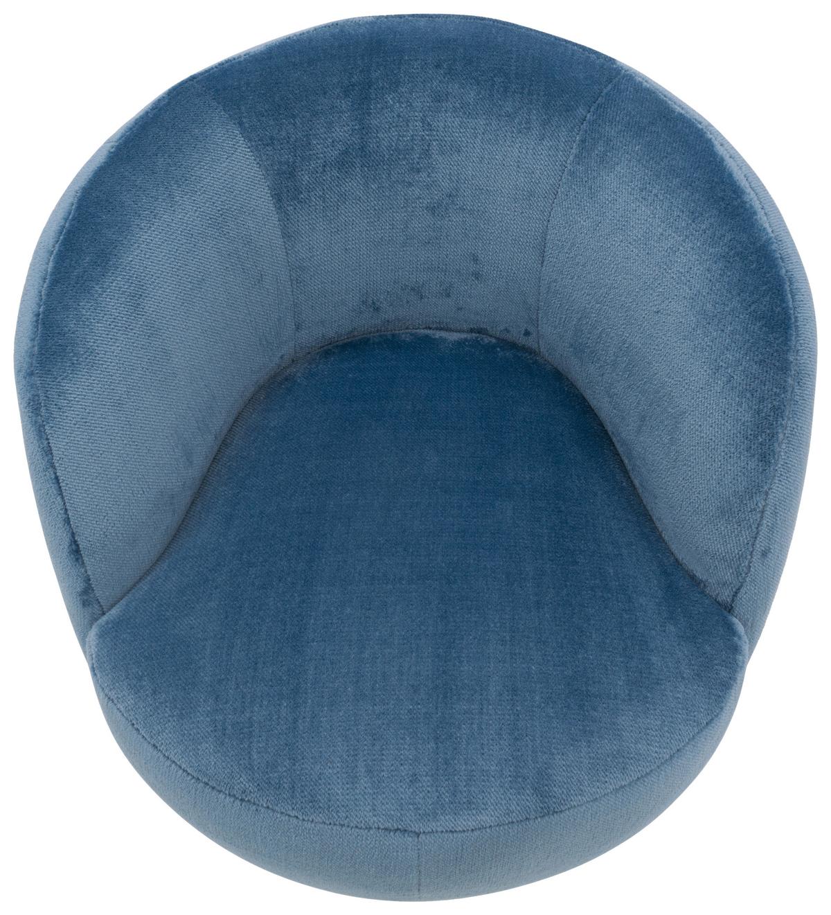 Sessel Looks Xiv - Blau/Schwarz, Design, Textil (72/72/76cm) - LOOKS by W.Joop