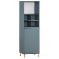 Aktenschrank Set U510r+u510t+regal - Petrol, MODERN, Holzwerkstoff (50,95/174,2/41cm) - MID.YOU
