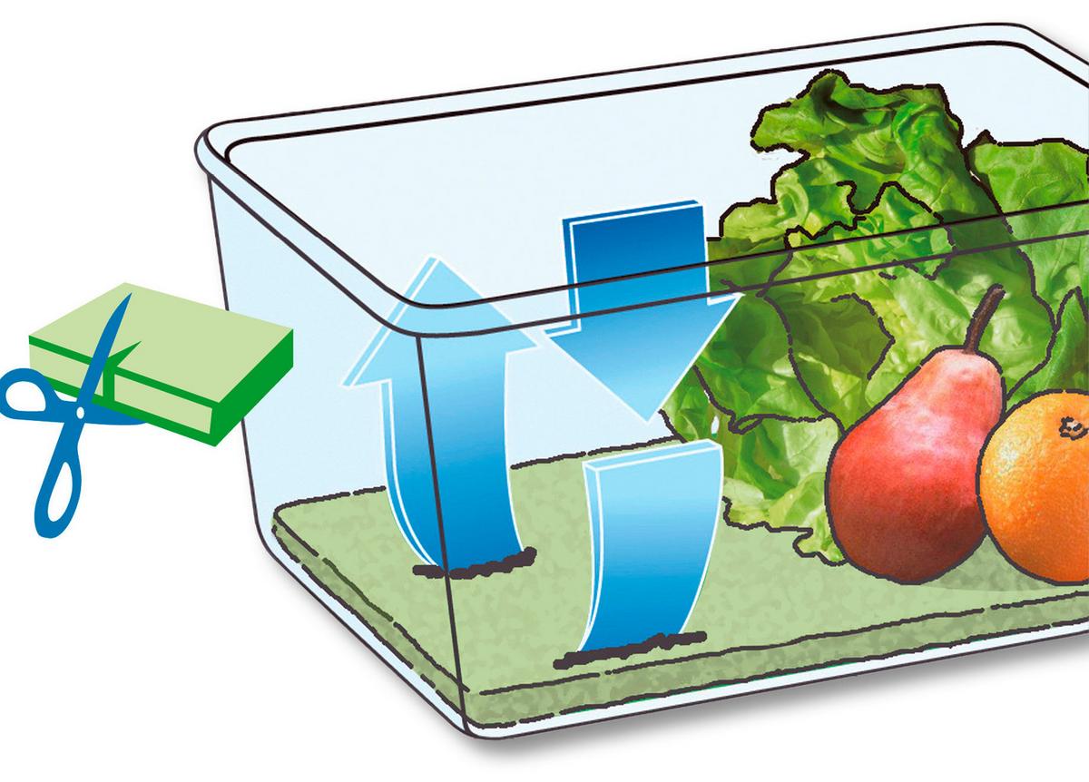 Párátlanító Hűtő - műanyag (23,4/1/30cm)