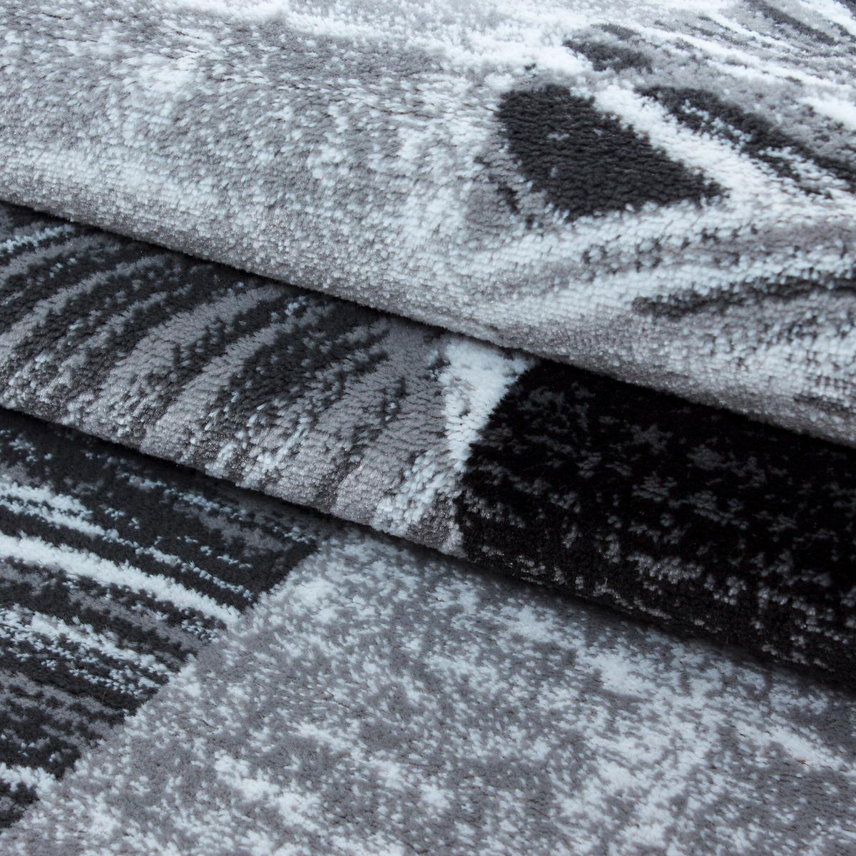 Flachwebteppich Parma - Schwarz, Design, Textil (240/340cm) - Novel