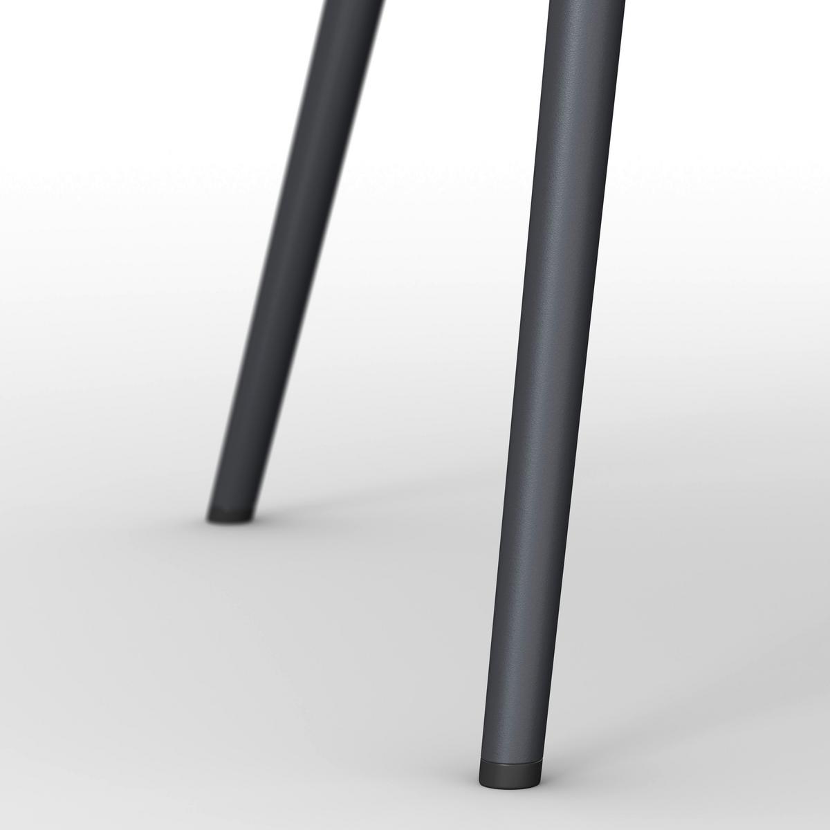 ŽIDLE RIA - černá, Moderní, kov/textil (44/87/54cm) - Bessagi Home