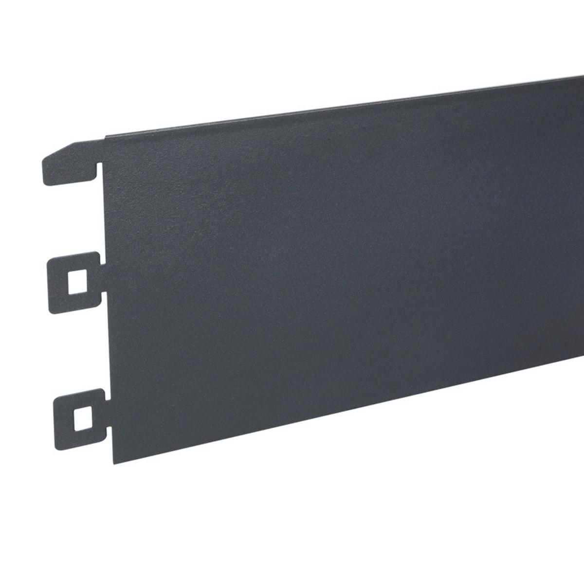 Rasen- U. Gestaltungskante Anthrazit - Anthrazit, Basics, Metall (12/118cm)