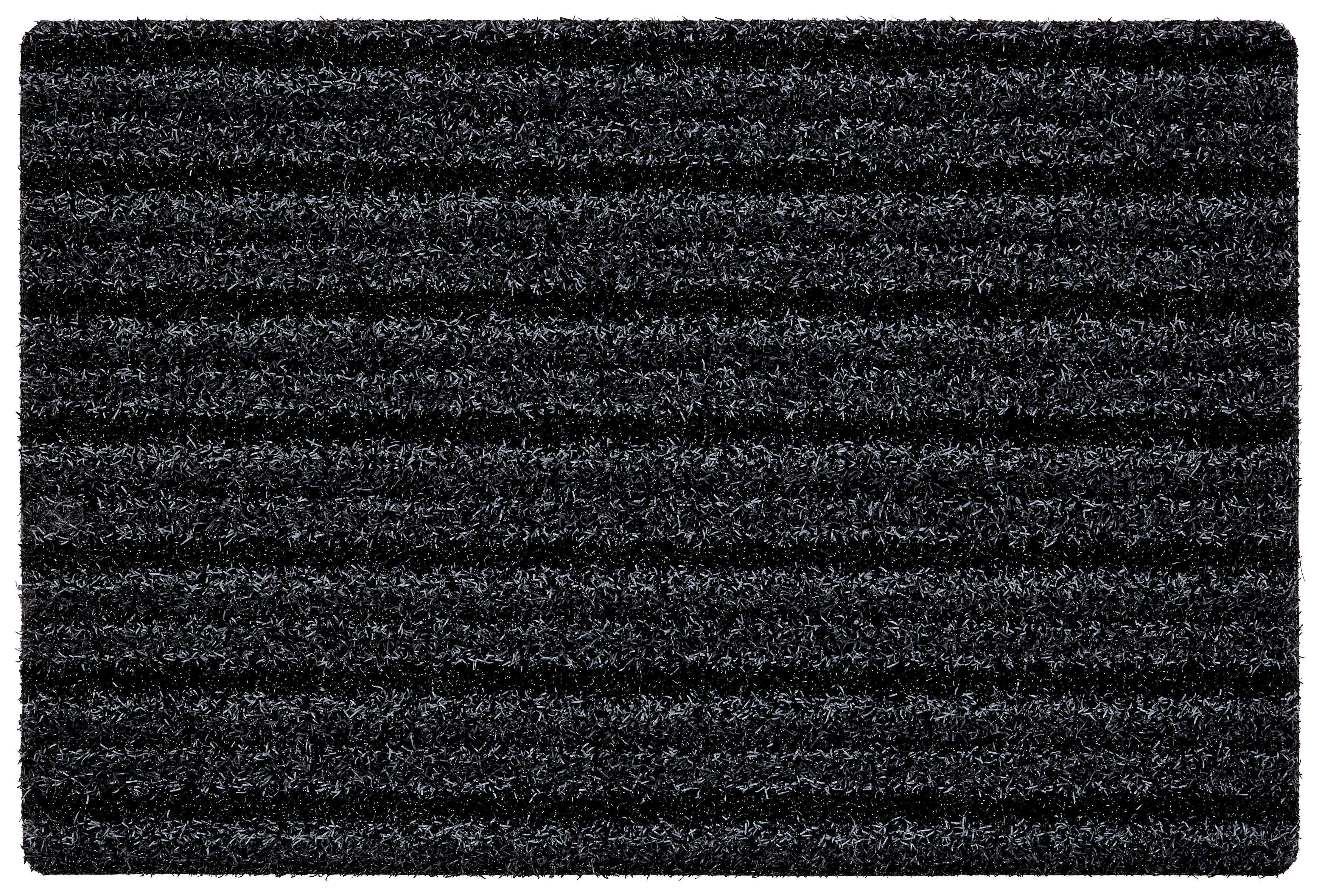 Fußmatte Patrick 40x60 cm Schmutzabweisend - Anthrazit/Grau, Basics, Kunststoff (40/60cm) - Homezone