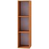 Schallplattenregal Platto 34 cm Buche Dekor - Buchefarben, KONVENTIONELL, Holzwerkstoff (34/115/29cm) - MID.YOU