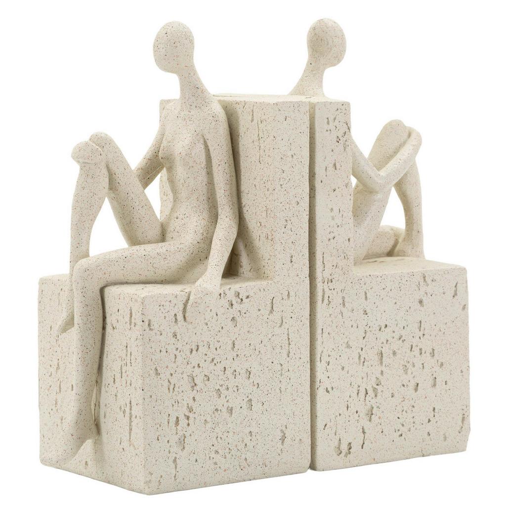 SKULPTUR Kunststoff, Cream