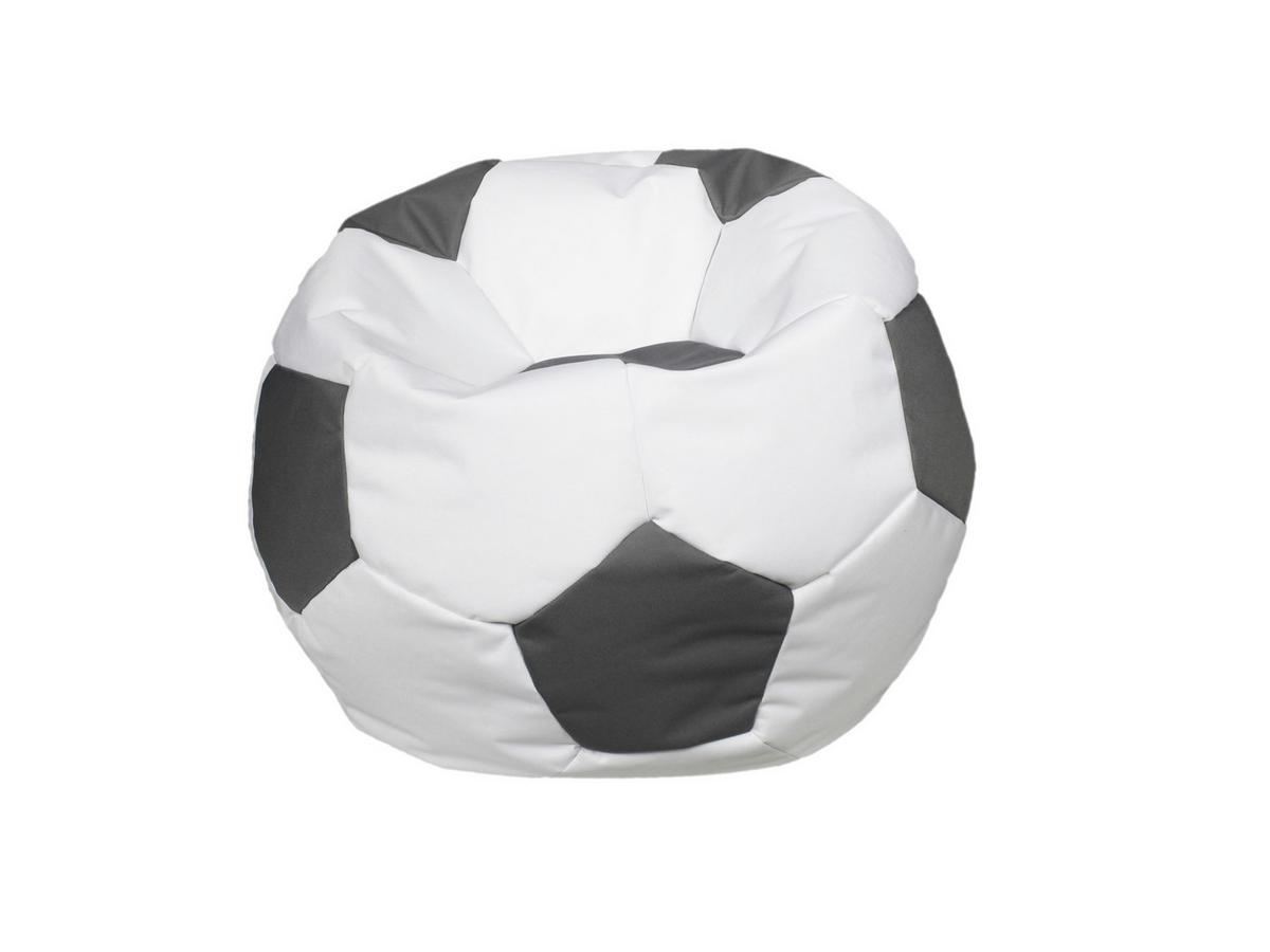 Sedací vak PLAY - šedá/bílá, Basics, textil (78/40cm) - Ondega