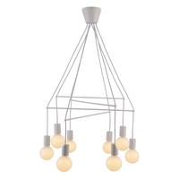 PENDELLEUCHTE 34-70944  ALTO - Weiß, Design, Metall (82/82/95cm)