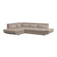 SEDACÍ SOUPRAVA PARK - černá/béžová, Moderní, textil/plast (311/233cm) - Luca Bessoni
