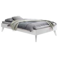 Bett Calvari, Weiß 90x200 Cm - Weiß, KONVENTIONELL, Holz (90/200cm) - Hasena