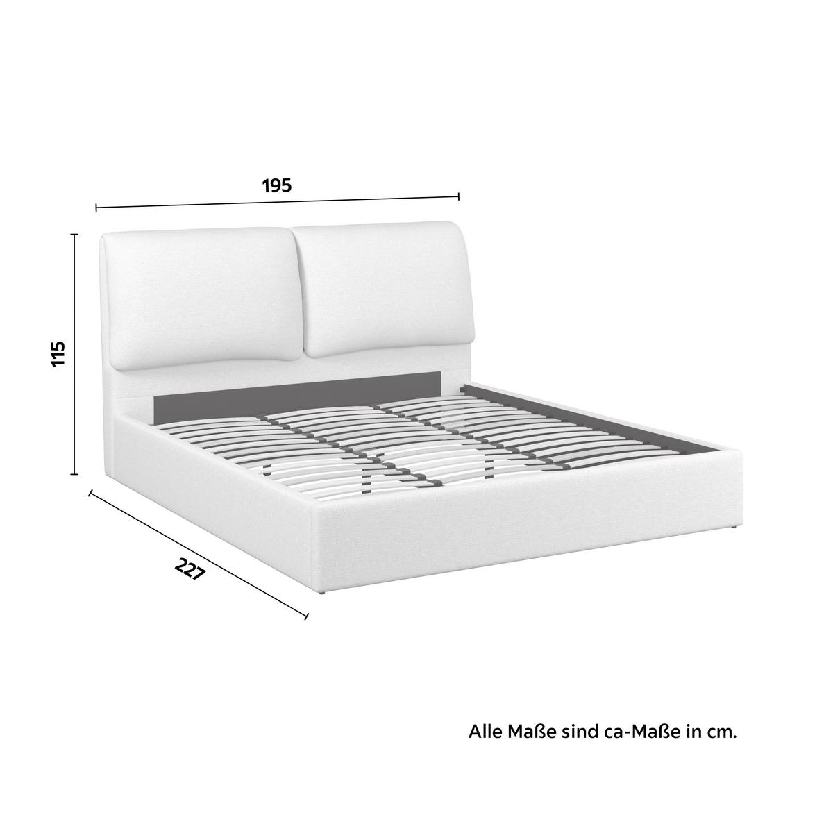 Čalúnená posteľ PERLA 180x200 cm, béžová - čierna/prírodná farba, Modern, drevo/textil (180/200cm) - Bessagi Home