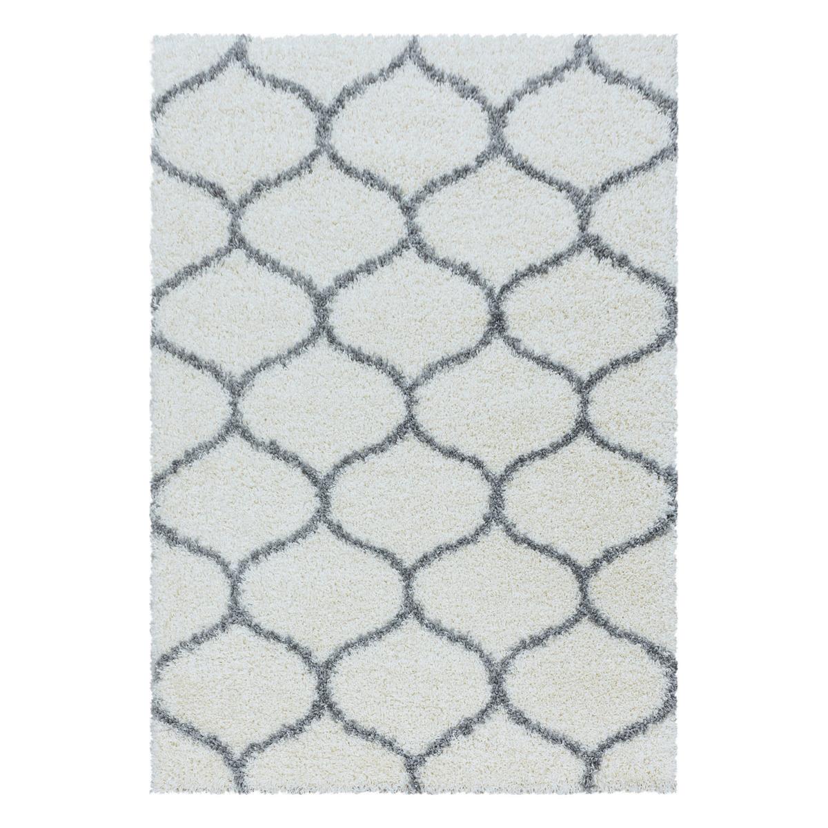 Webteppich Creme Naturfaser Salsa 160x230 cm - Creme, Design, Textil (160/230cm)
