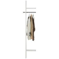Vešiakový panel YOUNG v bielom dekore - biela, Konventionell, kompozitné drevo (32/179/12cm)
