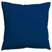 Kissenhülle Woven Satin - Dunkelblau, Basics, Textil (40/40cm) - Schlafgut