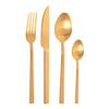 Besteckset Duke Satin Gold Goldfarben - Goldfarben, Basics, Metall - Pintinox