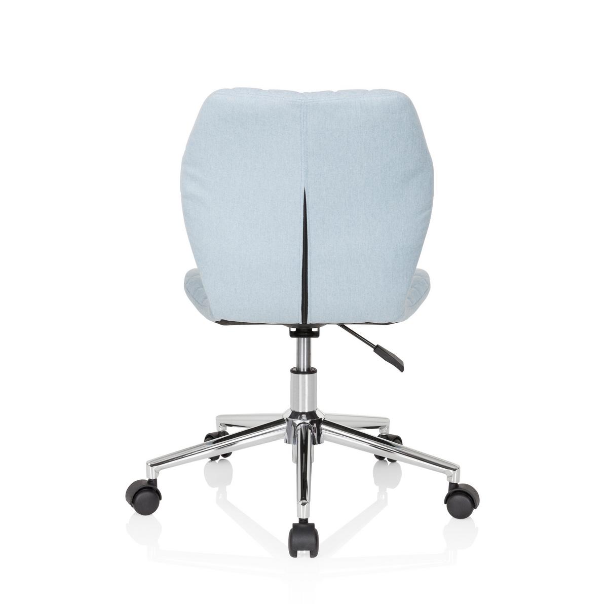 Jugenddrehstuhl Joy Ii Hellblau - Hellblau, Basics, Kunststoff/Textil (47/73-83/43cm) - MID.YOU