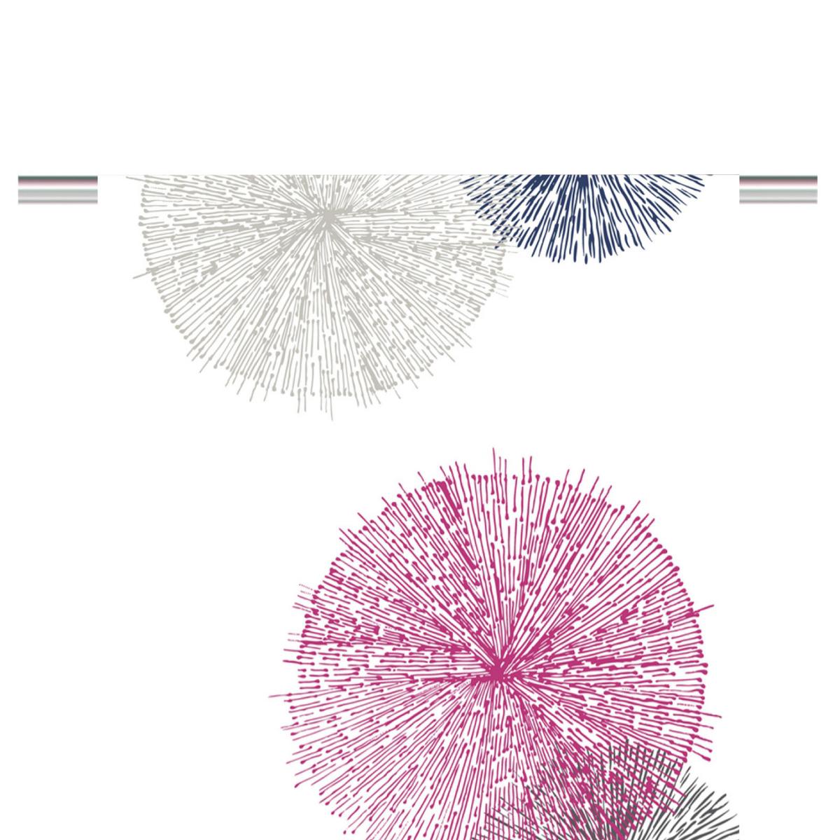 Flächenvorhang Rawlins B: 60 Cm, Flieder/weiß - Flieder, Basics, Textil (60/245cm)