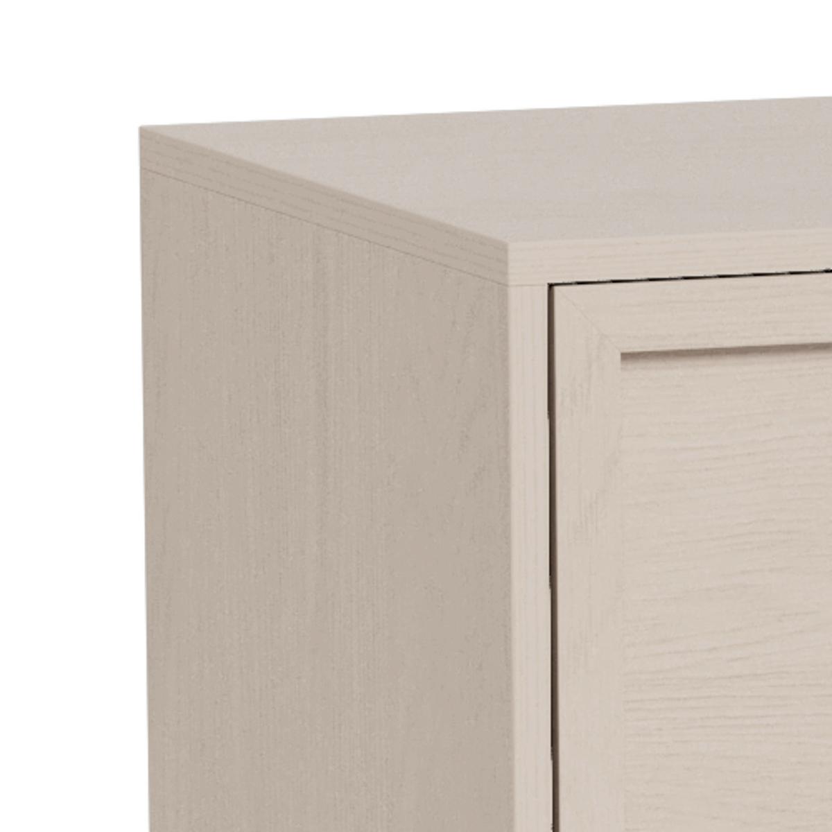 KOMODA PALMDALE - šedá, Design, kov/kompozitní dřevo (80/110/40cm) - MID.YOU