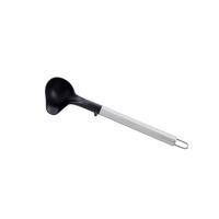 Lyžica na omáčku LUCA - čierna/strieborná, Konventionell, kov/plast (6/22.5cm) - Mömax