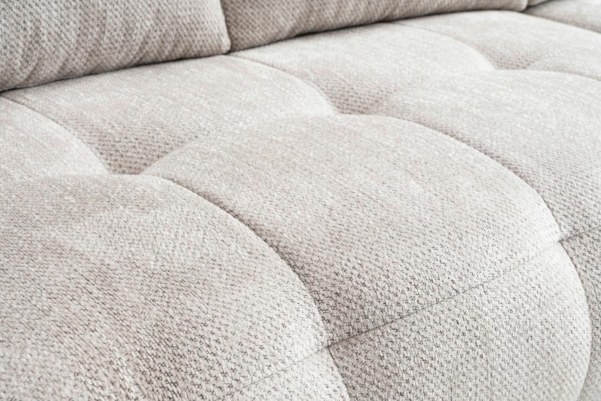 Ecksofa mit Schlaffunktion & Bettkasten Mauro Hellgrau - Hellgrau, Trend, Textil (290/175cm) - Luca Bessoni
