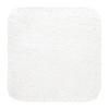 WC předložka Chris, 50/50cm, bílá - bílá, textil (50/50cm) - Premium Living