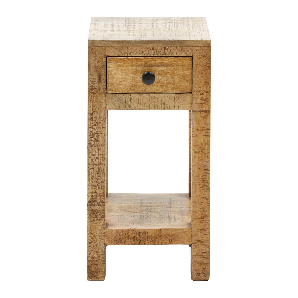 STOLEK NA KVĚTINY EVEREST -EXKLUSIV- - přírodní barvy, Natur, dřevo (30/60/30cm)