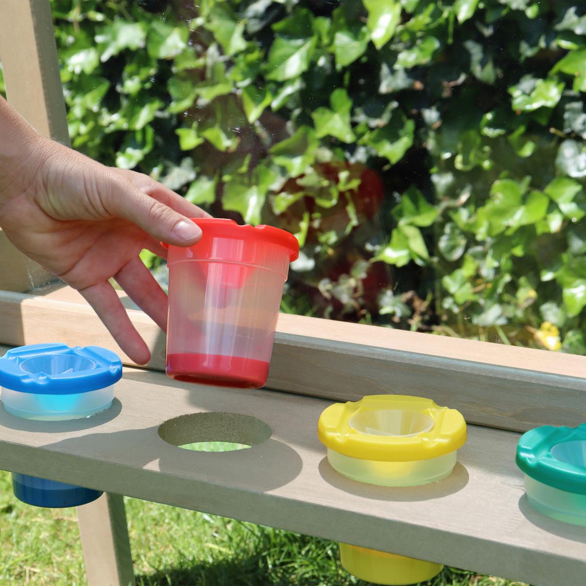 Maltafel Braun, B/h/t: 70x105x50cm - Braun, KONVENTIONELL, Holz (70/105/50cm) - Ambia Garden