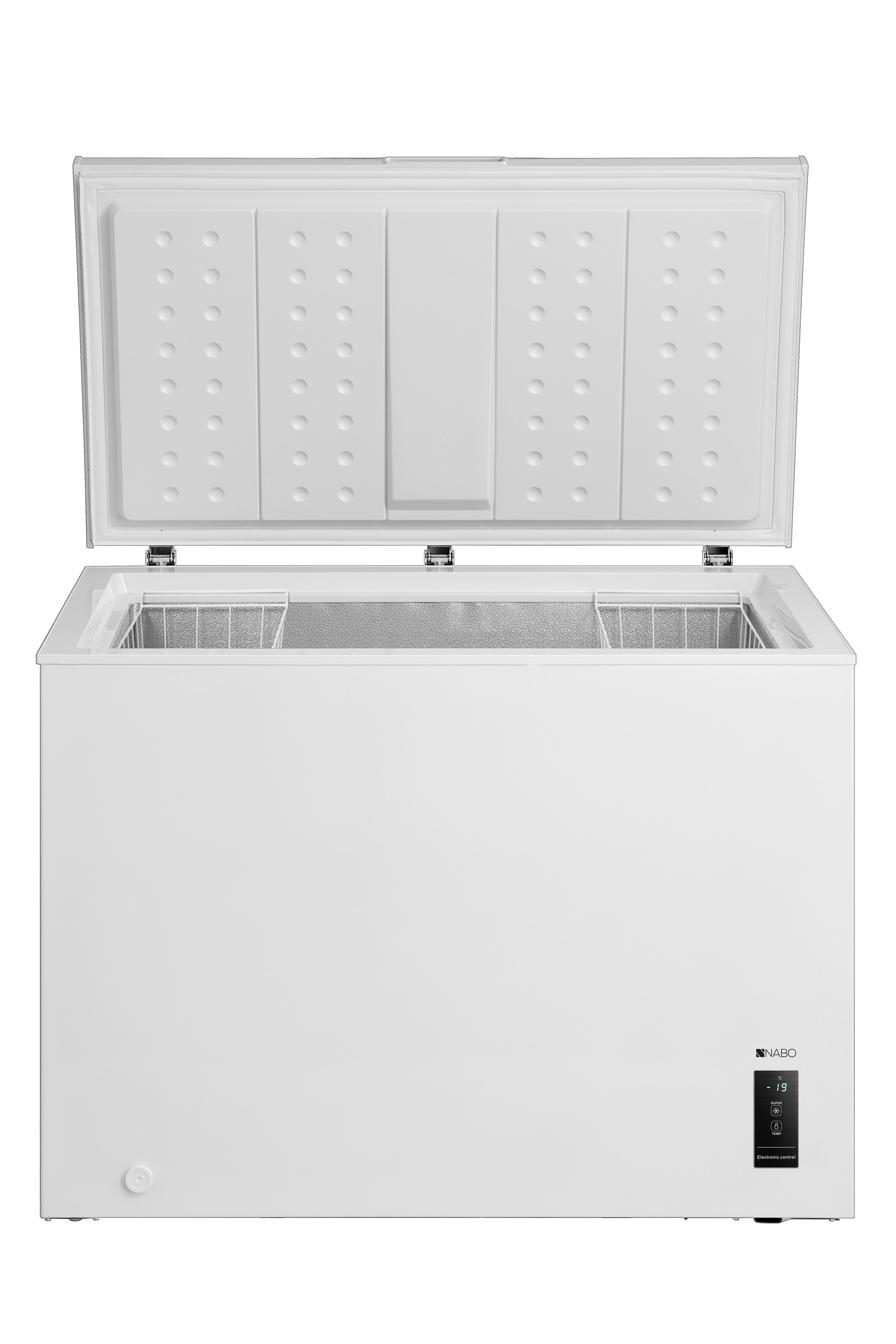 Gefriertruhe Nabo Gt 2950 Weiss - Weiß, Basics, Kunststoff/Metall (111,5/85/67cm) - Nabo