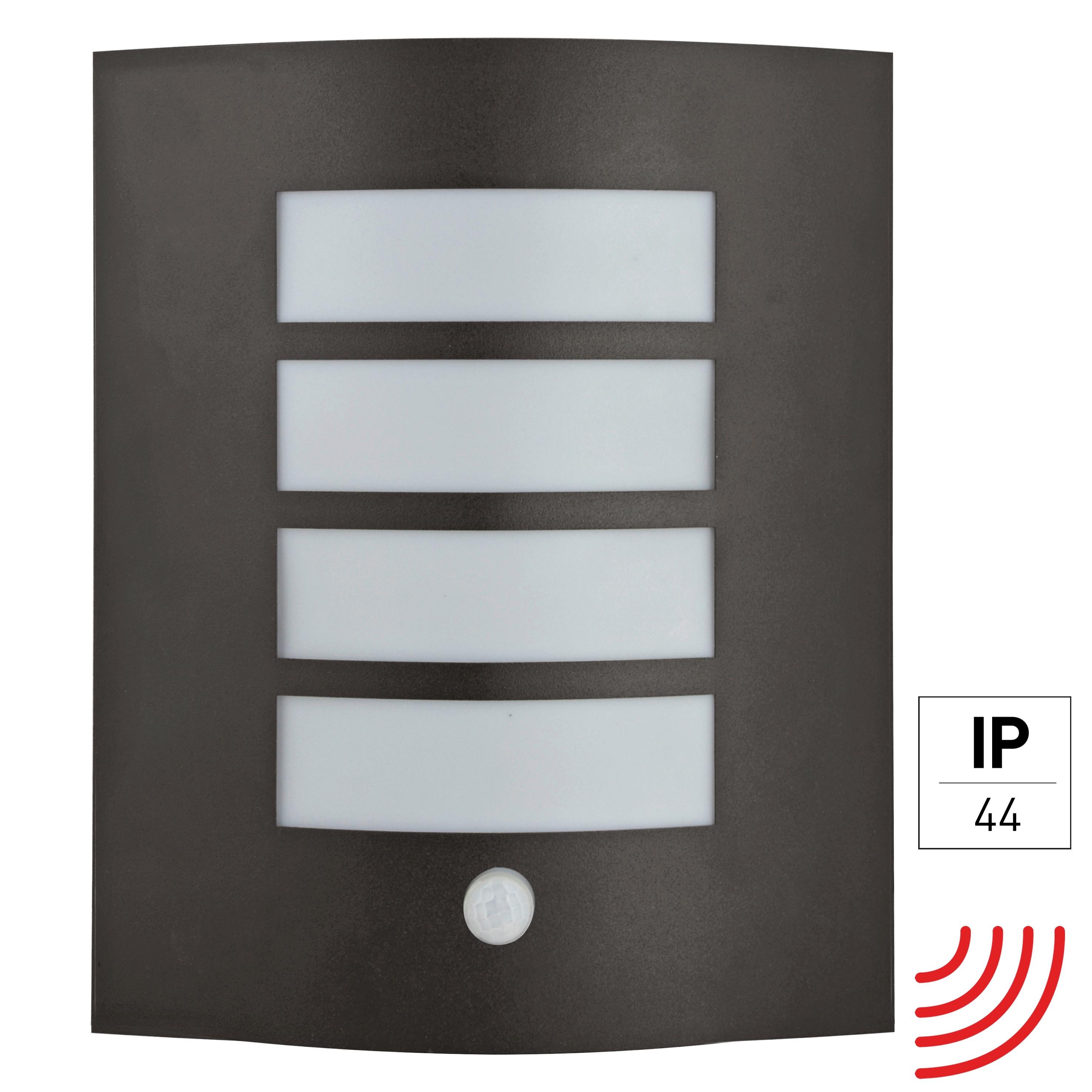 Außenwandleuchte 2528000021696 Tauri - Schwarz, KONVENTIONELL, Metall (23/11,5/29cm)