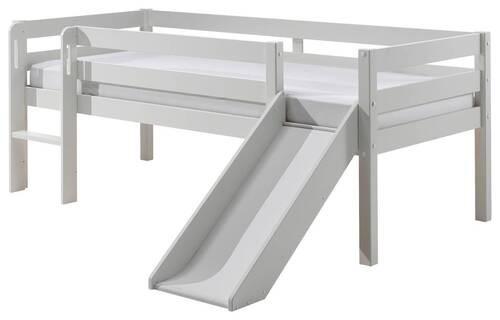 Spielbett Pino Weiß lackiert 90x200cm - Weiß, MODERN, Holz/Holzwerkstoff (90/200cm) - MID.YOU