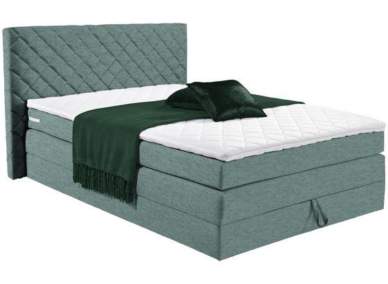 Boxspringbett Allegra 120x200 Pastellgrün - Pastellgrün/Schwarz, KONVENTIONELL, Holz/Holzwerkstoff (120/200cm) Boxspringbett Allegra 120x200 Pastellgrün - Pastellgrün/Schwarz, KONVENTIONELL, Holz/Holzwerkstoff (120/200cm)