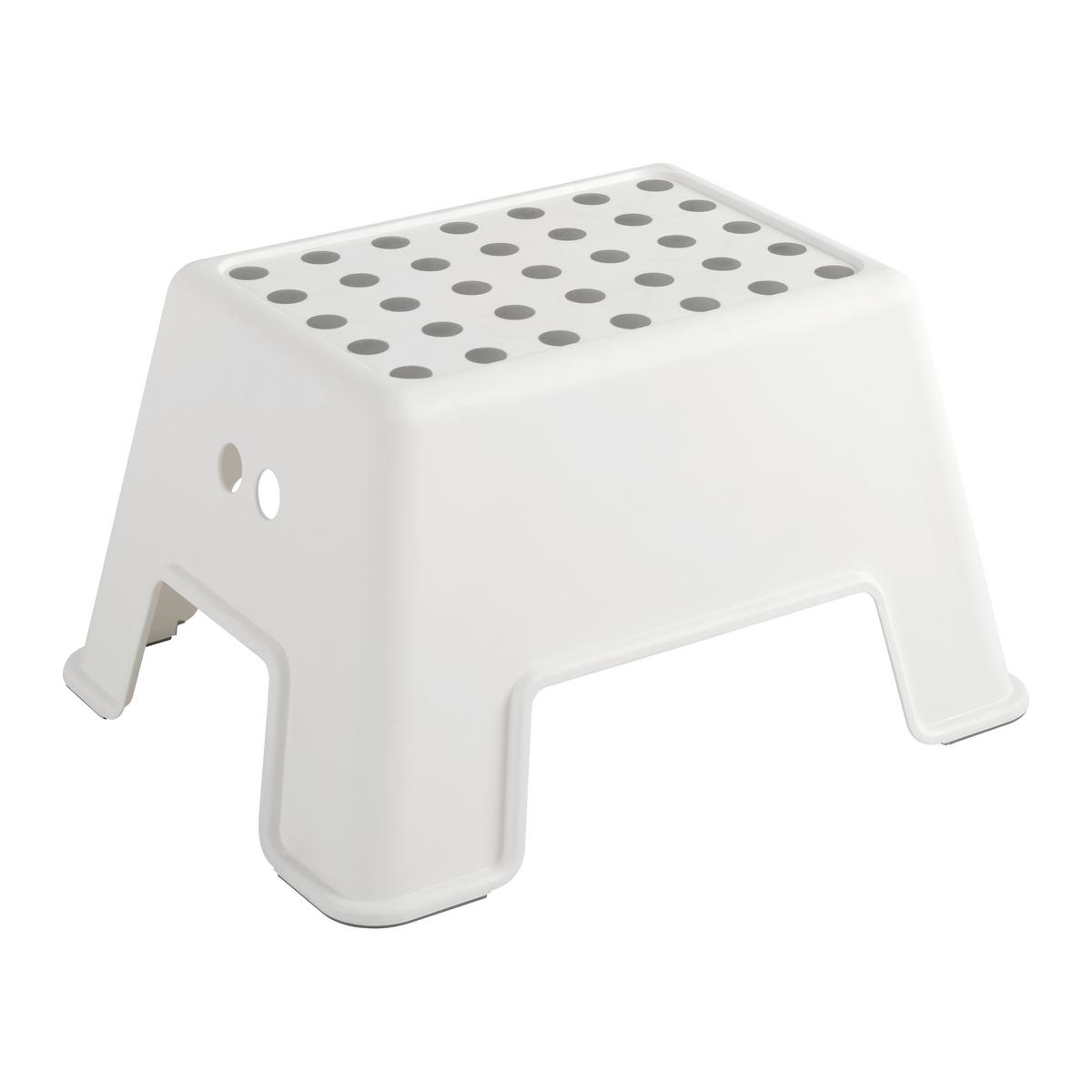 Stupienok BABSI - sivá/biela, Konventionell, plast (43/34/24cm) - Mömax