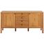 Anrichte Brentwood B: 160cm Eichefarben - Eichefarben, KONVENTIONELL, Holz (160/81,5/43cm) Anrichte Brentwood B: 160cm Eichefarben - Eichefarben, KONVENTIONELL, Holz (160/81,5/43cm)