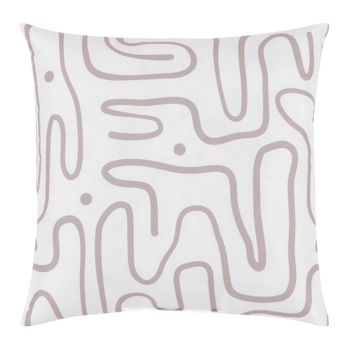 DEKORAČNÍ POLŠTÁŘ BETTY - bílá/béžová, Konvenční, textil (40/40cm) - Mömax