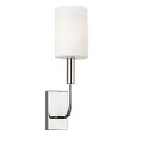 Wandleuchte Fe-Brianna1-Pn - Nickelfarben, KONVENTIONELL, Metall (10.2/35.9/14.3cm) - Elstead Lighting