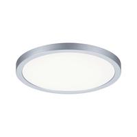 Led-paneel Ø 17,5 Cm Rund - Chromfarben, Design, Kunststoff (17,5/1,2cm) - Paulmann