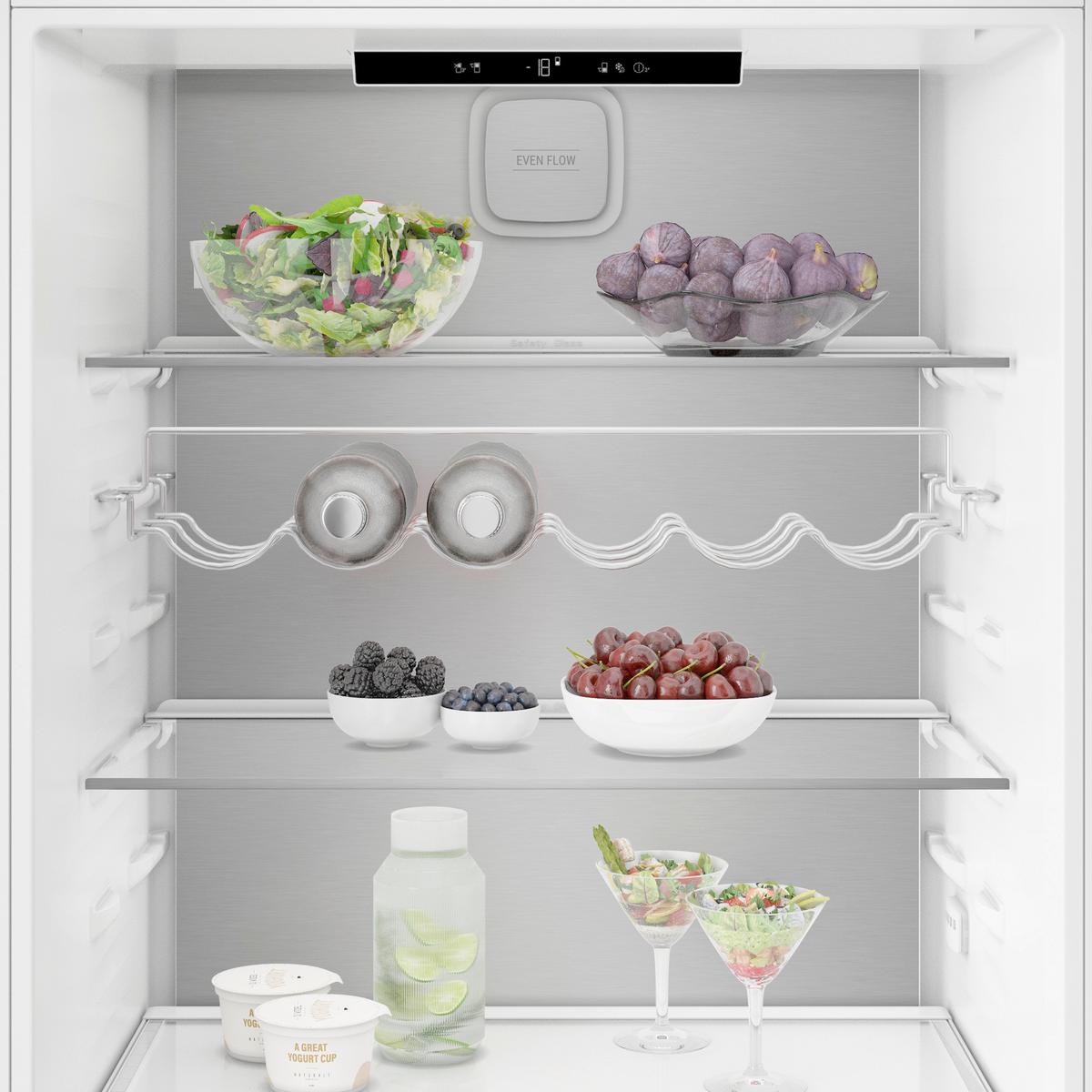 KÜHL-GEFRIER-KOMBINATION KFIBN 75000               -EB- - MODERN, Glas/Kunststoff (69/194/55,5cm) - Elektra Bregenz