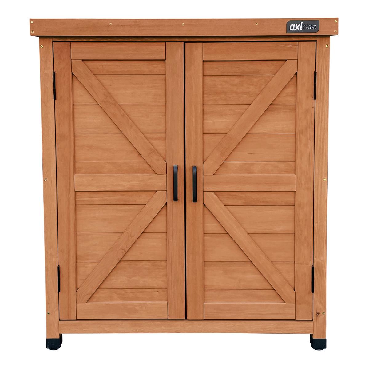 Geräteschrank L: 80 B: 45 H:93 - Braun, MODERN, Holz (80/45/93cm)