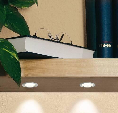 LED-Deckenleuchte Ø 3,5 cm, 5-Flammig, Rund - Basics, Metall (3,5cm) - Paulmann