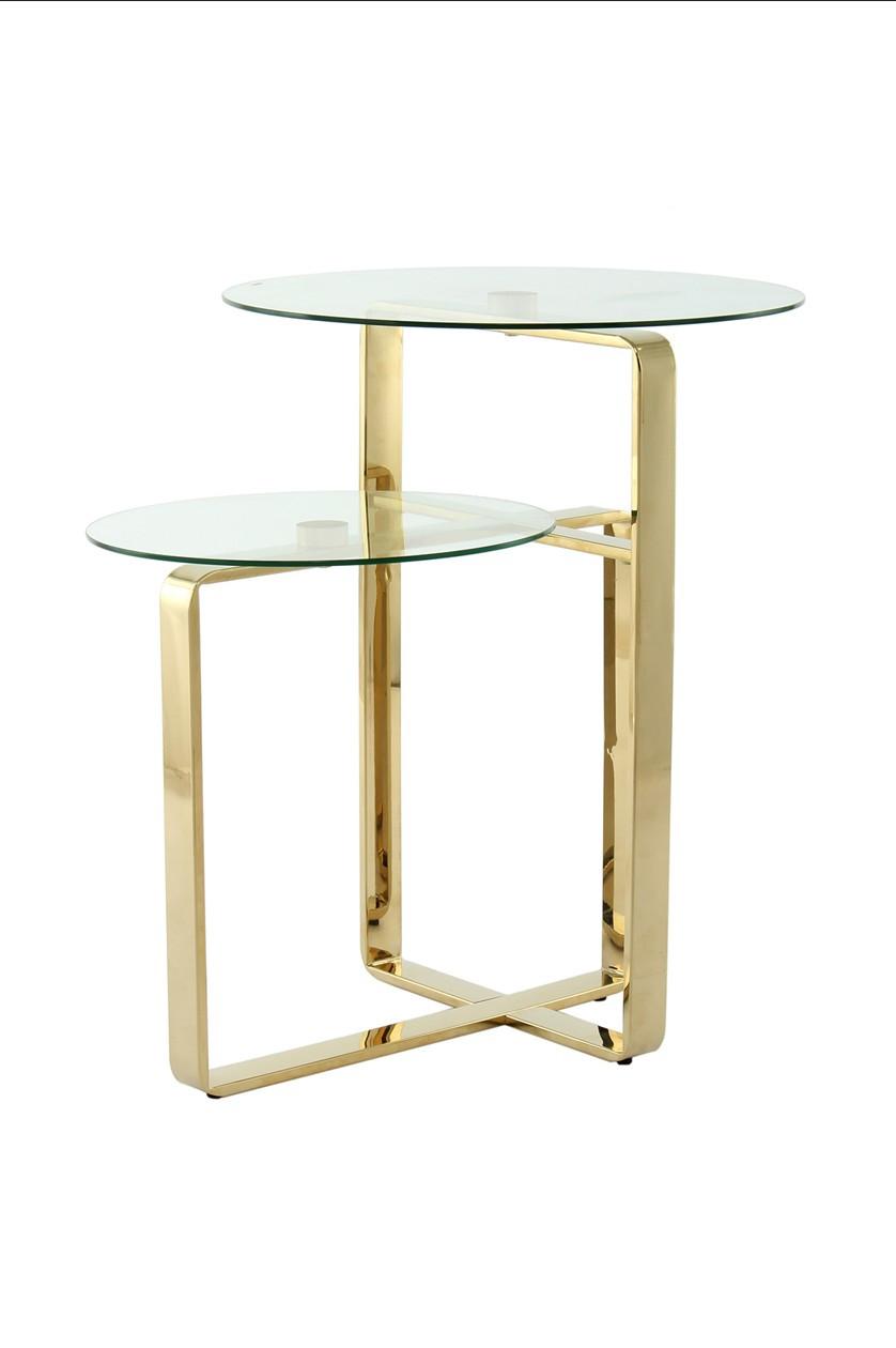 Beistelltisch Catrice Goldfarben B: 59 Cm