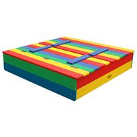 Sandkasten A031.010.08 - Multicolor, KONVENTIONELL, Holz (95/20/100cm) - Ambia Garden